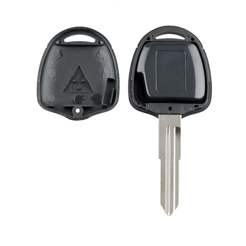 For MITSUBISHI 2 Buttons Intelligent Remote Control Car Key with 46 Chip & Battery & Left Slot, Freq