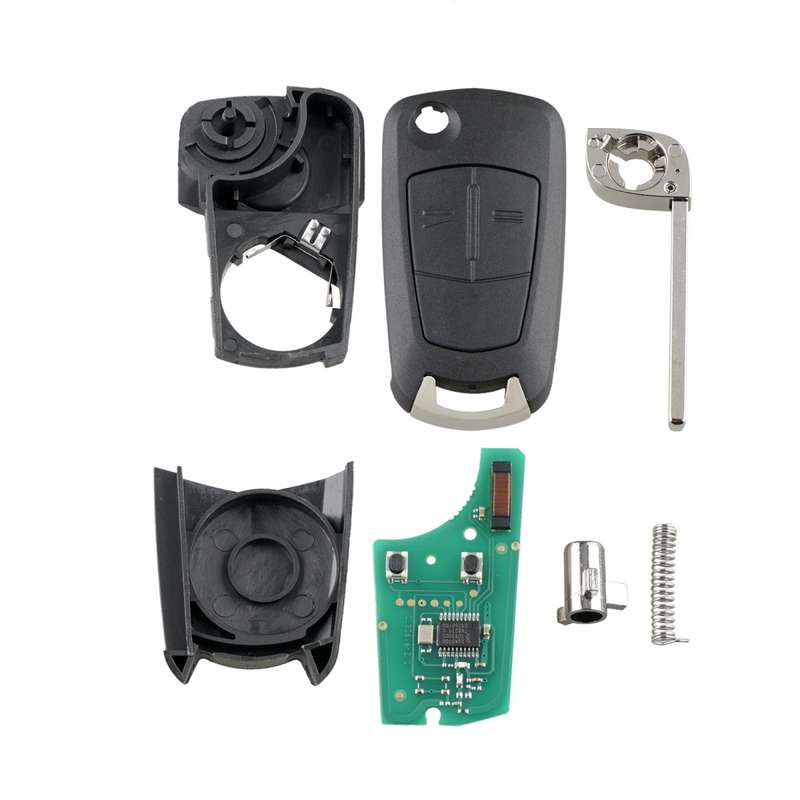 For Opel Zafira B 2005 - 2013 / Astra H 2004 - 2009 VALEO System 2 Buttons Intelligent Remote Contro
