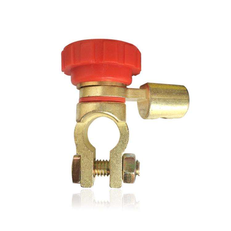 Car Battery Selector Isolator Disconnect Rotary Switch Cut (Red)