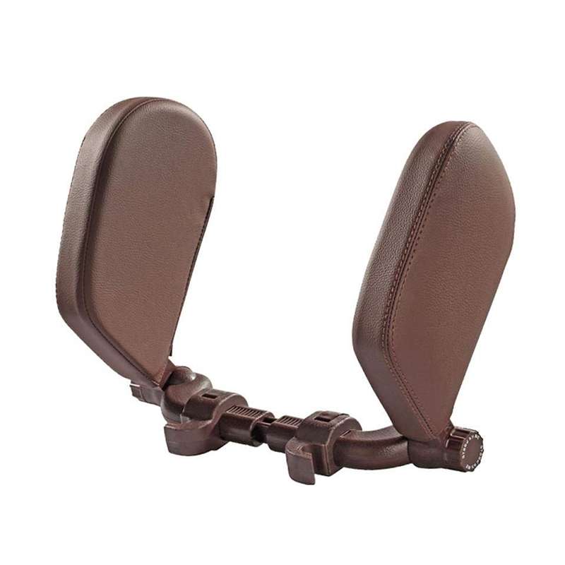 Car Seat Headrest Car Neck Pillow Sleep Side Headrest for Children and Adults (Black)