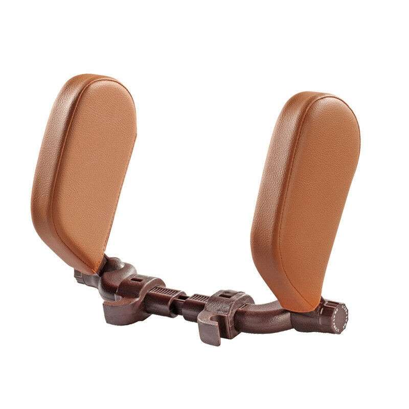 Car Seat Headrest Car Neck Pillow Sleep Side Headrest for Children and Adults (Black)