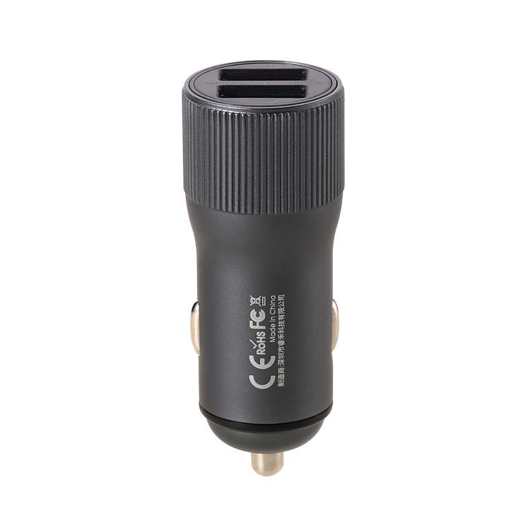 REMAX RCC221 Retour Series QC3.0 Dual USB Car Charger(Black)