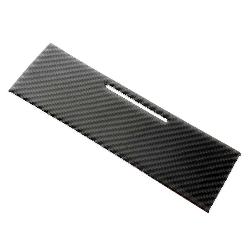 Car Carbon Fiber Gear Position Panel Decorative Sticker for Volkswagen Touareg 2011-2018