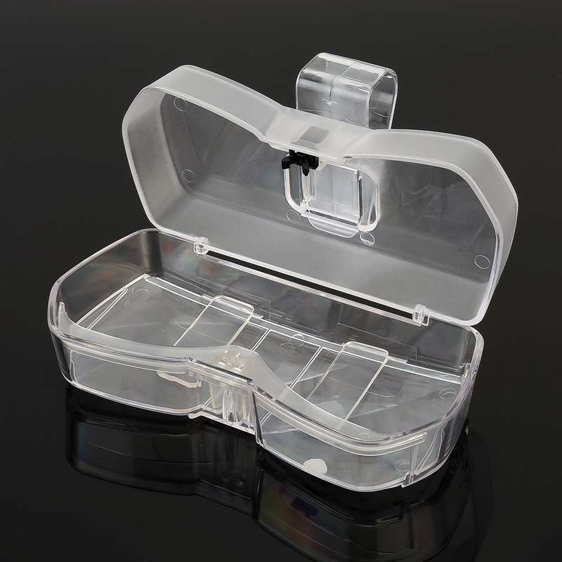 Car Multi-functional Glasses Case Sunglasses Storage Holder with Card Slot, Diamond Style (Black)
