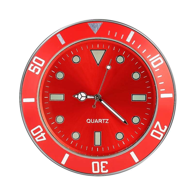 Car Paste Clock Car Luminous Watch(Black)