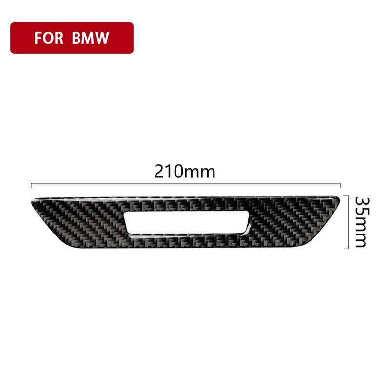 Car Carbon Fiber Seat Memory Button Decorative Sticker for BMW 5 Series G38 528Li / 530Li / 540Li 20