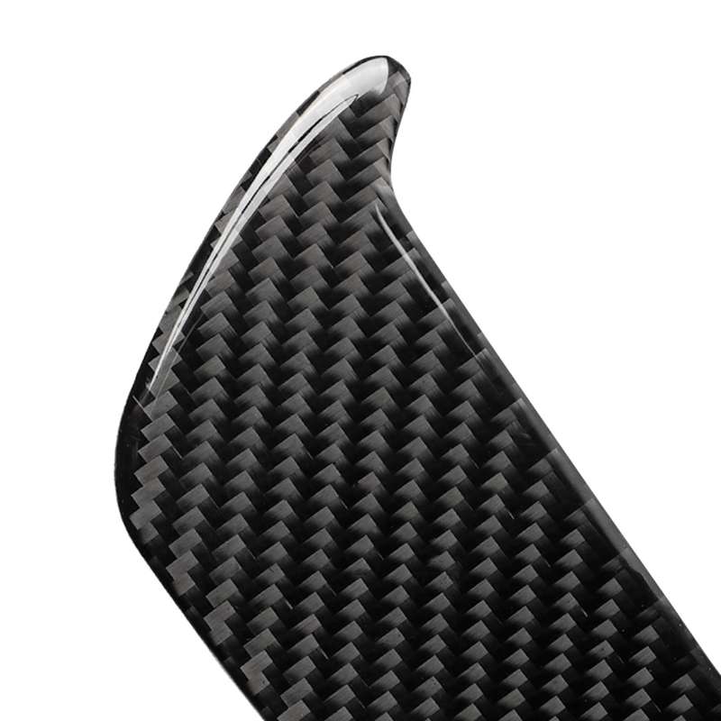 2 PCS Car Carbon Fiber Ashtray Panel Decorative Sticker for BMW 5 Series G38 528Li / 530Li / 540Li 2