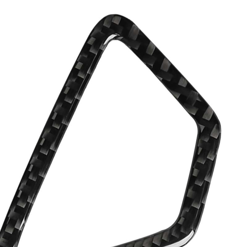 Car Carbon Fiber Instrument Air Vent Frame Decorative Sticker for BMW 5 Series G38 528Li / 530Li / 5