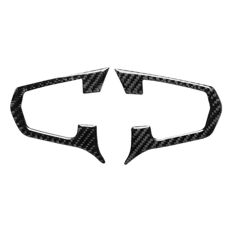 Car Carbon Fiber Steering Wheel Button Configuration A Decorative Sticker for BMW 5 Series G30/G38 X