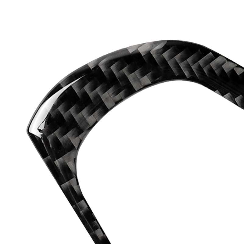 Car Carbon Fiber Steering Wheel Button Configuration B Decorative Sticker for BMW 5 Series G30/G38 X