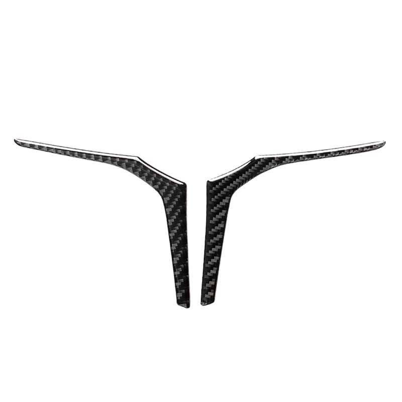 Car Carbon Fiber Steering Wheel Lower Panel Decorative Sticker for BMW G30(2018-2020) / G01(2018-202