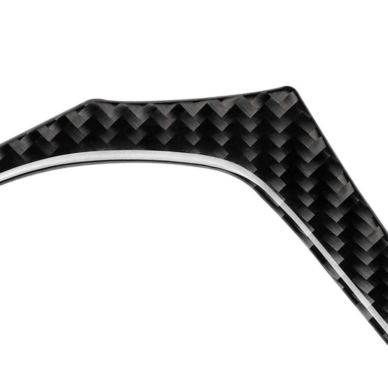 Car Carbon Fiber Steering Wheel Lower Panel Decorative Sticker for BMW G30(2018-2020) / G01(2018-202