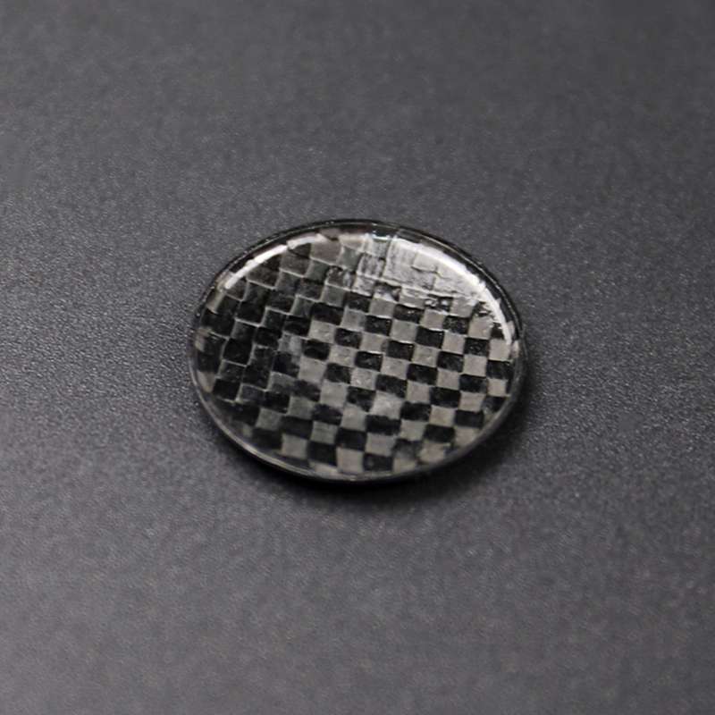 Car Engine Start Key Push Button Cover Trim Carbon Fiber Sticker Decoration for BMW F / G Chassis (R