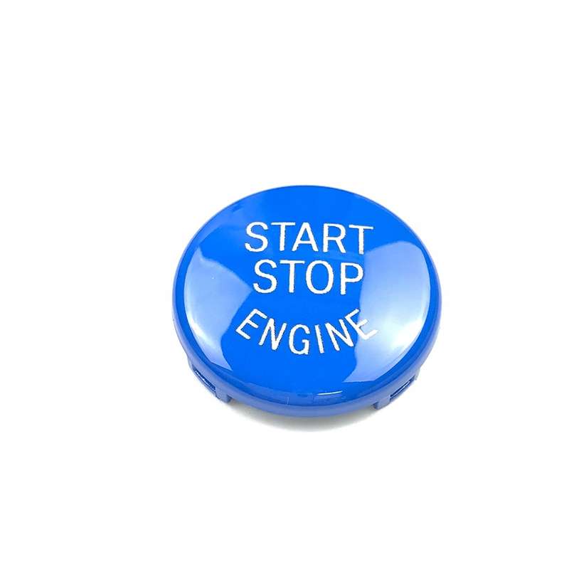 Car Engine Start Key Push Button Cover for BMW E90 Chassis (Red)