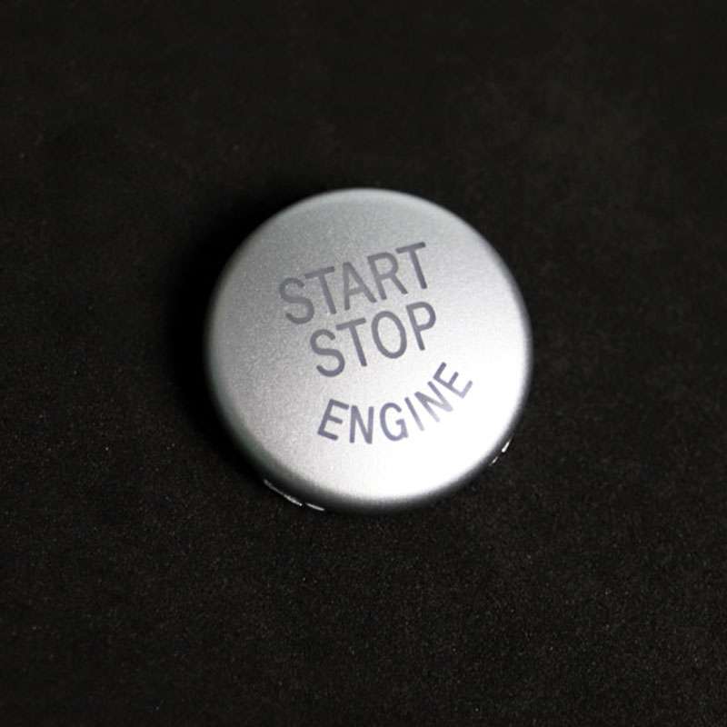 Car Engine Start Key Push Button Cover for BMW E90 Chassis (Red)