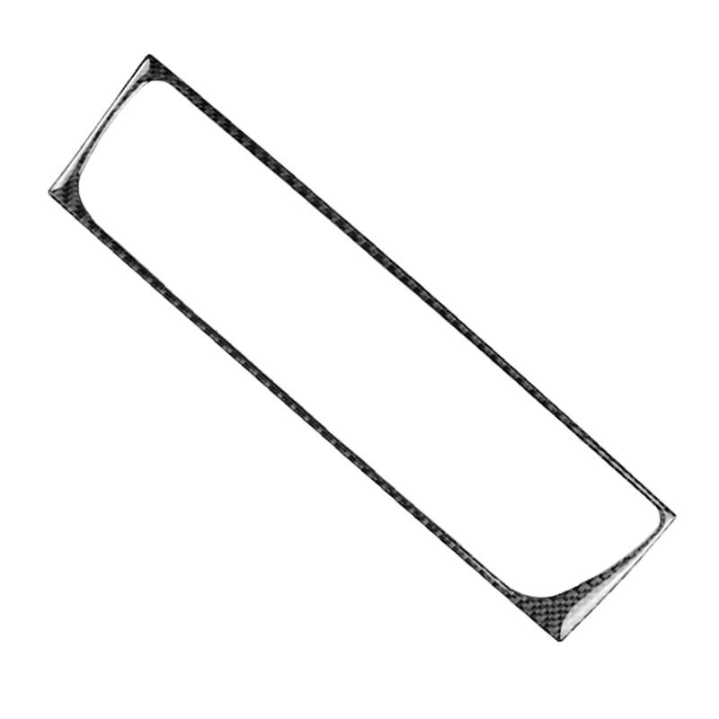 Car Carbon Fiber Air Conditioning Air Outlet Frame Decorative Sticker for Audi A4 B8 2009-2016 / A5