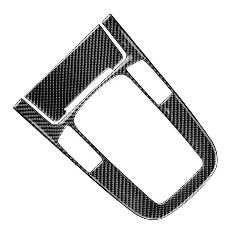 Car Carbon Fiber Gear Position Panel Decorative Sticker for Audi 2010-2018 Q5 / 2009-2016 A4L / 2009