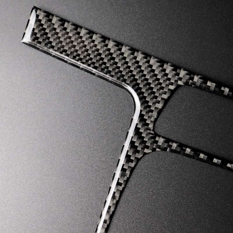 Car Carbon Fiber Gear Position Panel Decorative Sticker for Audi 2010-2018 Q5 / 2009-2016 A4L / 2009