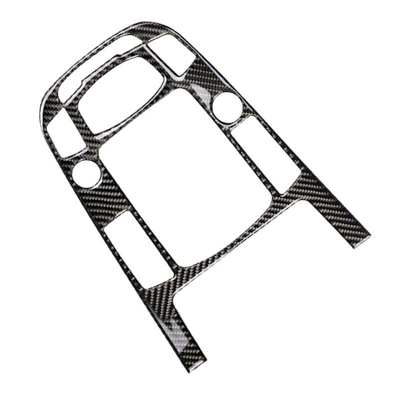 Car Carbon Fiber Gear Position Panel Decorative Sticker for Audi 2010-2018 Q5 / 2009-2016 A4L / 2009
