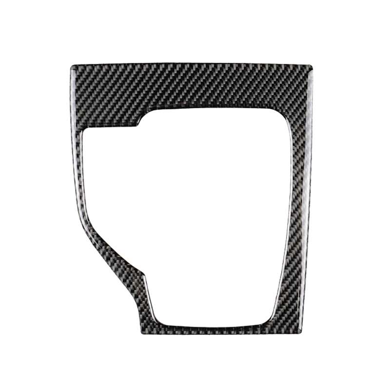 Car Carbon Fiber Left Drive Gear Frame A Decorative Sticker for Mazda Axela 2013-2016