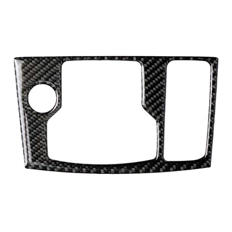 Car Carbon Fiber Right Drive Multimedia Frame B Decorative Sticker for Mazda Axela 2017-2018