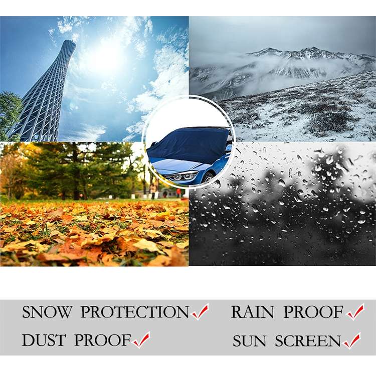 Car 210D Vinyl Glue Oxford Cloth Magnet snow Shield Front Windshield Sunshade Antifreeze Insulation,