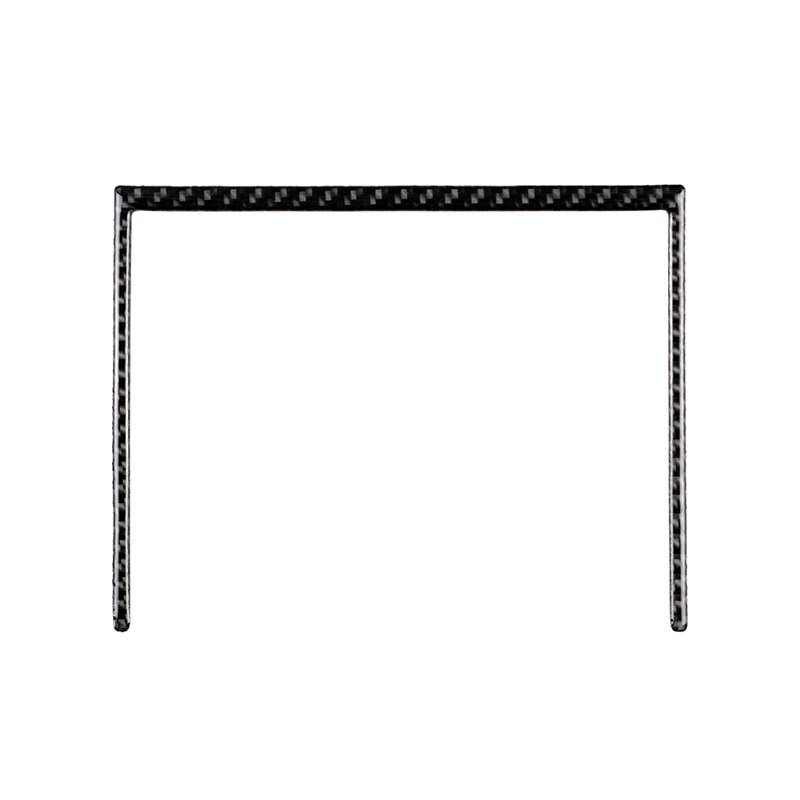 Car Carbon Fiber Storage Box U Shape Frame Decorative Sticker for Toyota Eighth Generation Camry 201