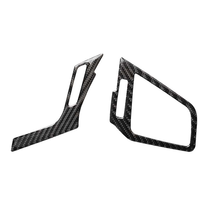 Car Carbon Fiber Right and Left Air Outlet Decorative Sticker for Honda Tenth Generation Civic 2016-