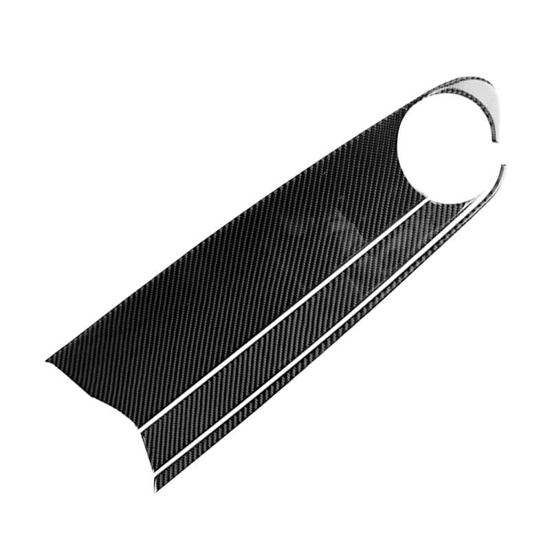 3 in 1 Car Carbon Fiber Front Passenger Central Control Panel Decorative Sticker for Chevrolet Camar