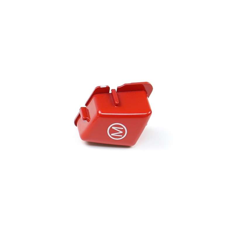 Wheel M Fashion Button Switch Trim Cover for BMW 3 series E90 E92 E93 M3 2007-2013(Red)