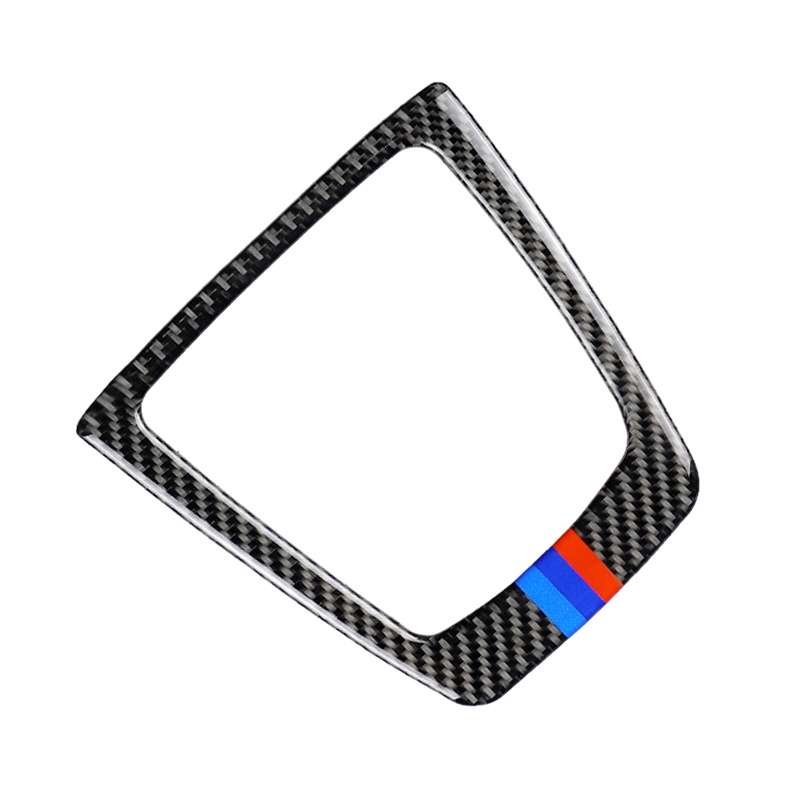 Car Carbon Fiber Gear Position Panel Decorative Three Color Sticker for BMW Z4 2009-2015