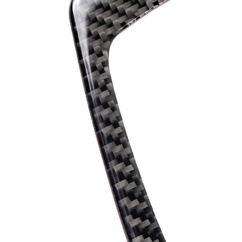 Car Carbon Fiber Gear Position Panel Decorative Three Color Sticker for BMW Z4 2009-2015