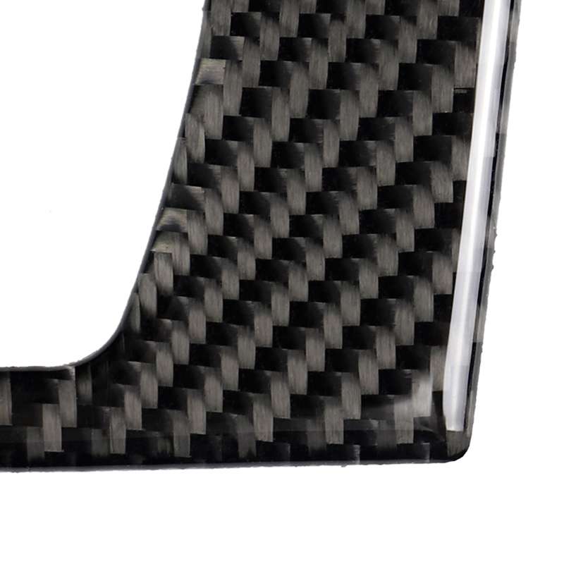 Car Carbon Fiber Central Control CD Panel Solid Color Decorative Sticker for BMW Z4 2009-2015