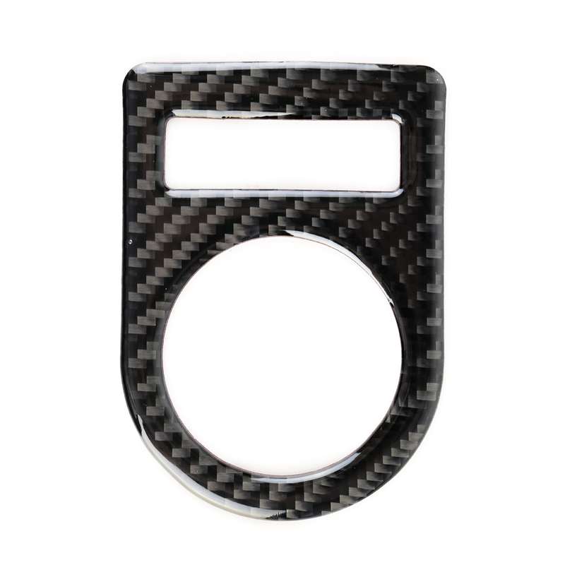 Carbon Fiber Car Gear Display Decorative Sticker for Jaguar F-PACE 2016-2020