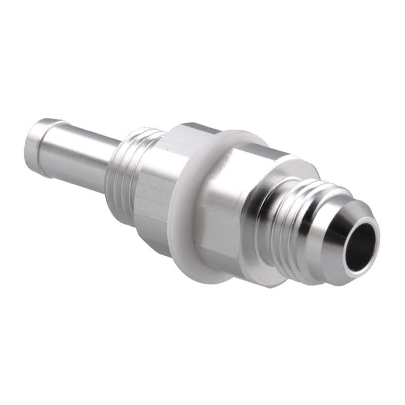 AN6-5/16 Male Flare Bulkhead Hose Barb for Fuel Tank and Fuel Cell