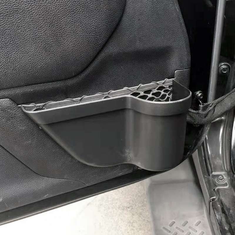 2 PCS Car Door Cup Holder Auto Storage Box Multi-use Tools Organizer Boxes for Jeep Wrangler JK 2011