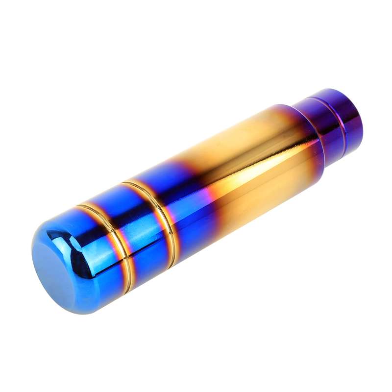 Universal Flame Colorful Long Strip Shape Car Gear Shift Knob Modified Shifter Lever Knob, Length: 1