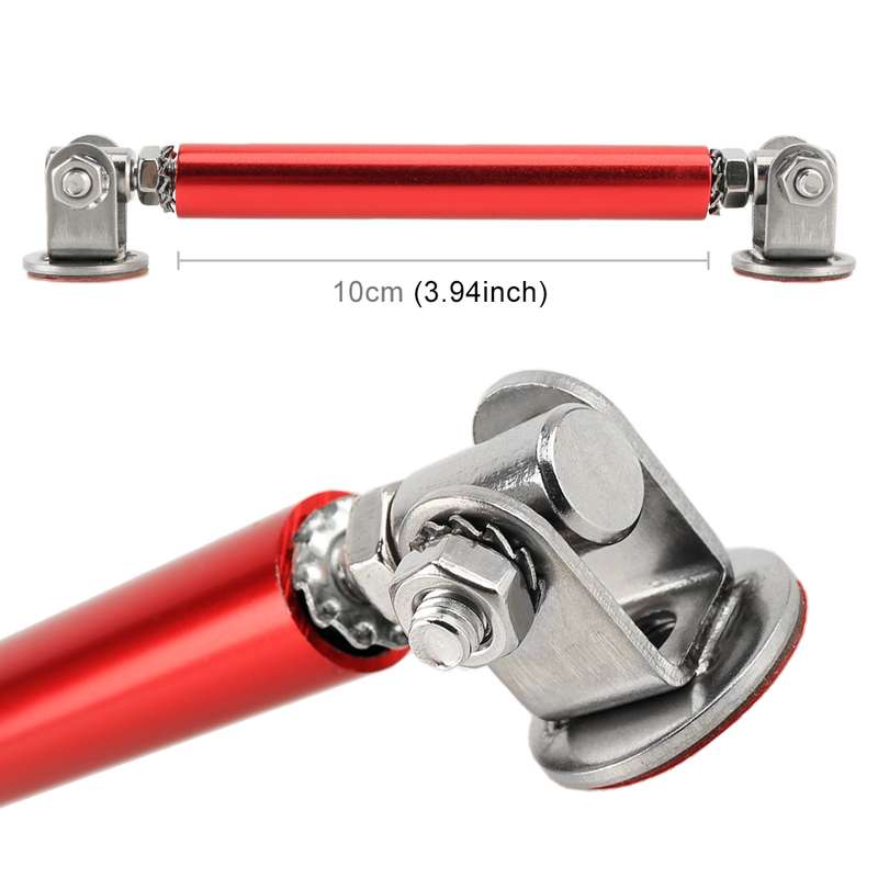 2 PCS Car Modification Adhesive Surrounded Rod Lever Front and Rear Bars Fixed Front Lip Back Shovel