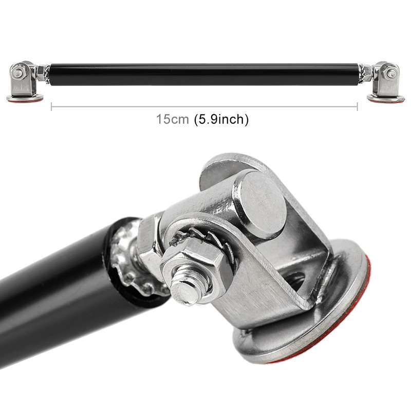 2 PCS Car Modification Adhesive Surrounded Rod Lever Front and Rear Bars Fixed Front Lip Back Shovel