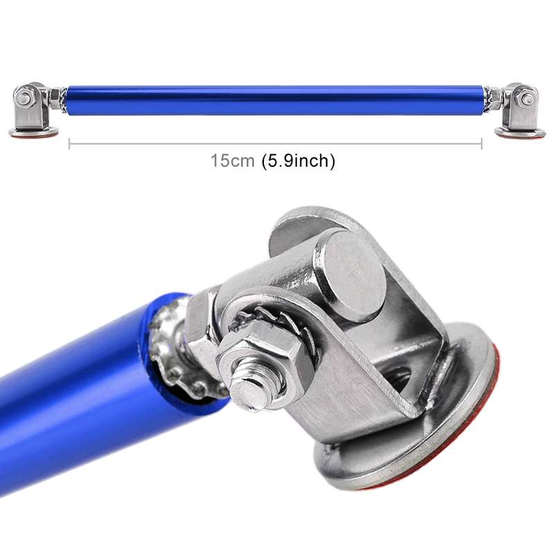 2 PCS Car Modification Adhesive Surrounded Rod Lever Front and Rear Bars Fixed Front Lip Back Shovel