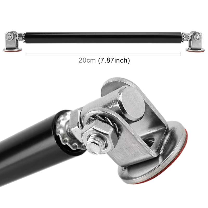 2 PCS Car Modification Adhesive Surrounded Rod Lever Front and Rear Bars Fixed Front Lip Back Shovel