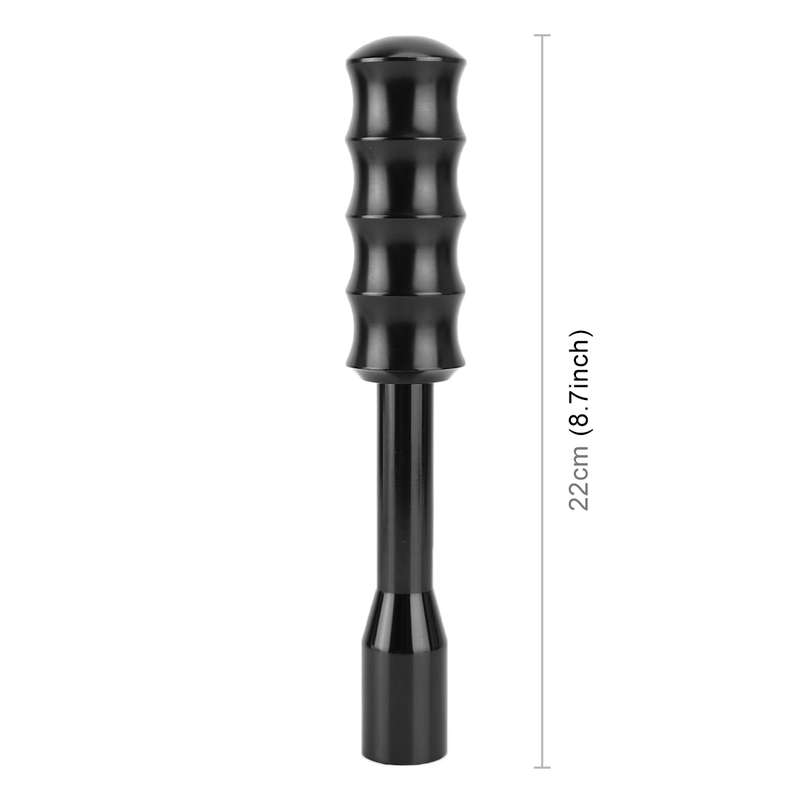 Universal Car Twisted Pattern Gear Head Gear Shift Knob (Black)