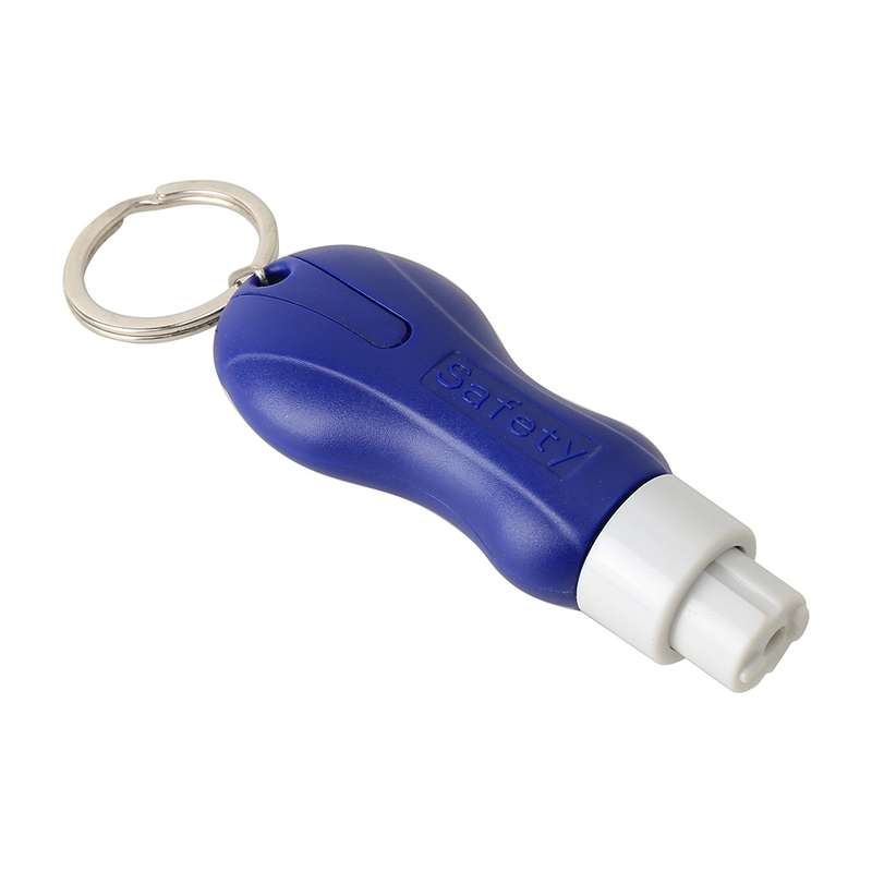2 in 1 Mini Car Safety Rescue Hammer Life Saving Escape Emergency Hammer Seat Belt Cutter Window Gla