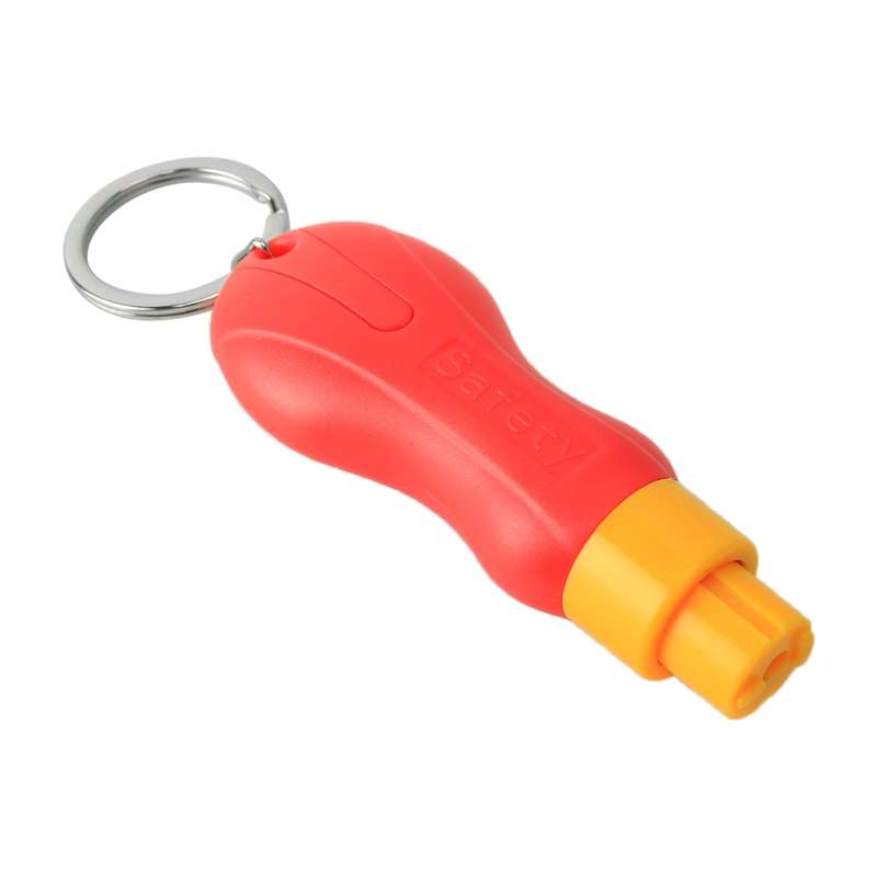 2 in 1 Mini Car Safety Rescue Hammer Life Saving Escape Emergency Hammer Seat Belt Cutter Window Gla