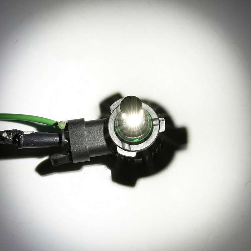 F8 9006 2 PCS 22W 3000LM 6000K Four Side DOB LED Headlight Fog Light Bulbs High Beam Conversion Kit