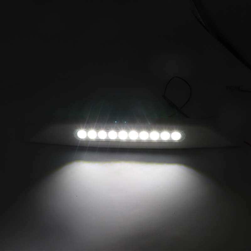 DC 12V 3W 6000K Marine Boat Caravan RV Waterproof LED Spotlights Stair Deck Dome Light Ceiling Lamp