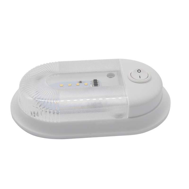 D4348 10-24V 3-3.5W 4000-4500K 280LM RV Yacht 24 PCS LED Lamps Dome Light Ceiling Lamp, with Indepen