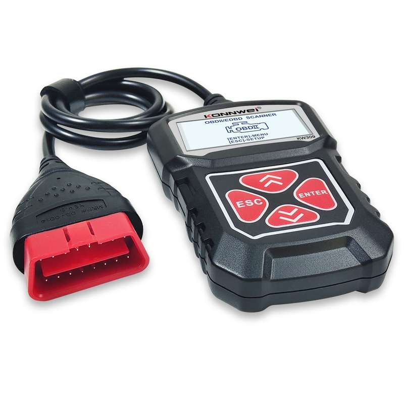 KONNWEI KW309 V309 V310 MS309 Code Reader OBD2 Scanner Diagnostic Tool(Black)
