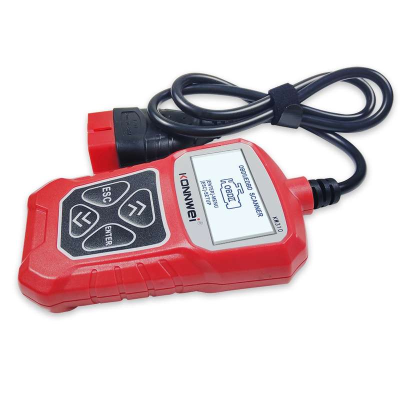 KONNWEI KW310 OBD Car Fault Detector Code Reader ELM327 OBD2 Scanner Diagnostic Tool(Black)