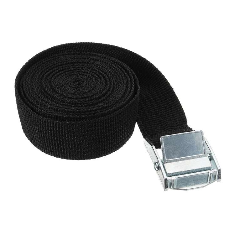 Car Tension Rope Luggage Strap Belt Auto Car Boat Fixed Strap with Alloy Buckle,Random Color Deliver